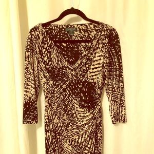 Ralph Lauren 3/4 sleeve knee length dress